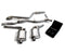 ARMYTRIX Stainless Steel Valvetronic Exhaust System Mercedes Benz C300 W205 Left Hand Drive 18-19 Euro 5 version