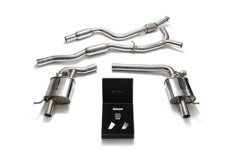 ARMYTRIX Stainless Steel Valvetronic Catback Exhaust System Mercedes-Benz C-Class W205 RHD 15-18 Euro 5 version