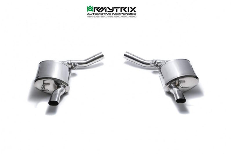 ARMYTRIX Stainless Steel Valvetronic Exhaust System Mercedes-Benz E200 | E250 | E300 W213 Saloon/Estate 16-18