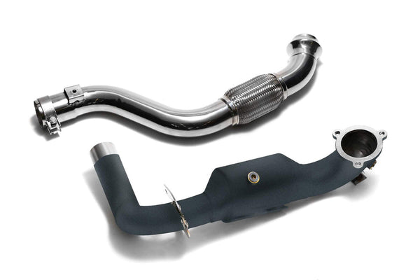 ARMYTRIX Ceramic Coated Sport Cat-Pipe with 200 CPSI Catalytic Converters and Link Pipe Mercedes-Benz A-Class | CLA-Class 13-18