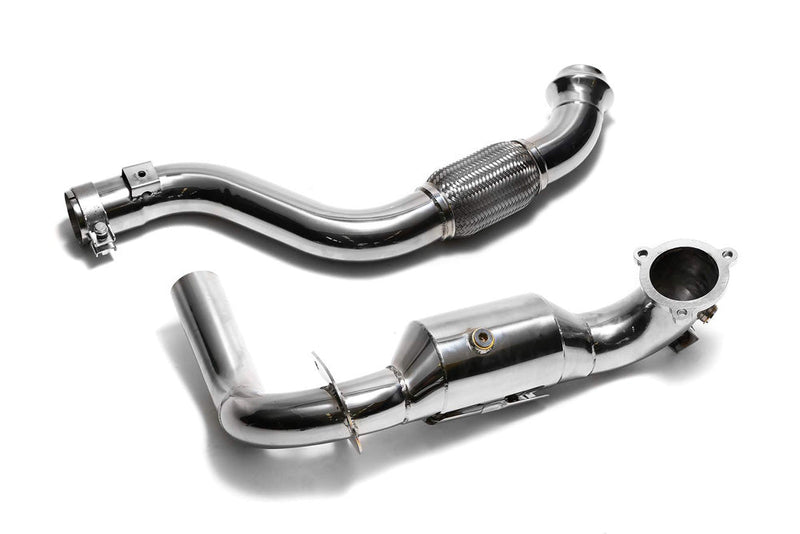 ARMYTRIX High-Flow Performance Race Downpipe | Link Pipe Mercedes-Benz A-Class | CLA-Class 13-18