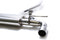 ARMYTRIX Stainless Steel Valvetronic Catback Exhaust System Dual Chrome Silver Tips Mercedes-Benz A-Class W176 2WD 13-15