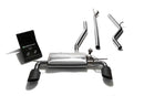 ARMYTRIX Stainless Steel Valvetronic Catback Exhaust System Dual Matte Black Tips Mercedes-Benz A-Class W176 2WD 13-15