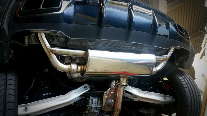 ARMYTRIX Stainless Steel Valvetronic Catback Exhaust System Mercedes-Benz GLA45 AMG X156 14-18