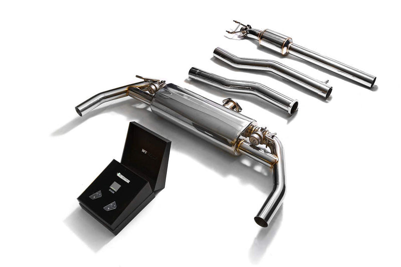 ARMYTRIX Stainless Steel Valvetronic Catback Exhaust System Mercedes-Benz CLA45 AMG C117 14-19