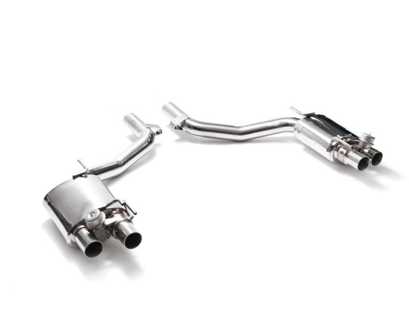 ARMYTRIX Stainless Steel Valvetronic Catback Exhaust System Quad Chrome Tips Maserati Ghibli SQ4 13-20