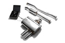 ARMYTRIX Stainless Steel Valvetronic Catback Exhaust System Dual Chrome Silver Tips Mini Cooper S F56 14-20