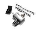 ARMYTRIX Stainless Steel Valvetronic Exhaust System Dual Carbon Tips Mini Cooper S F 55 14-20