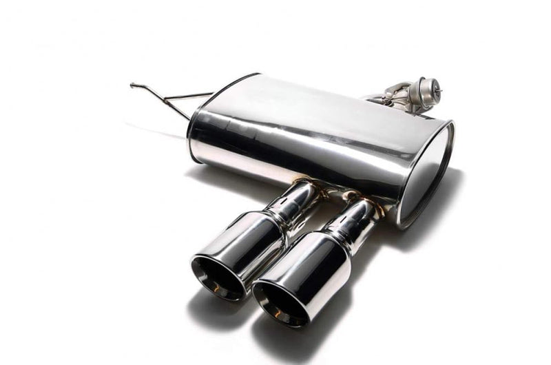 ARMYTRIX Stainless Steel Valvetronic Exhaust System Dual Matte Black Mini Cooper S F56 | F57 14-20