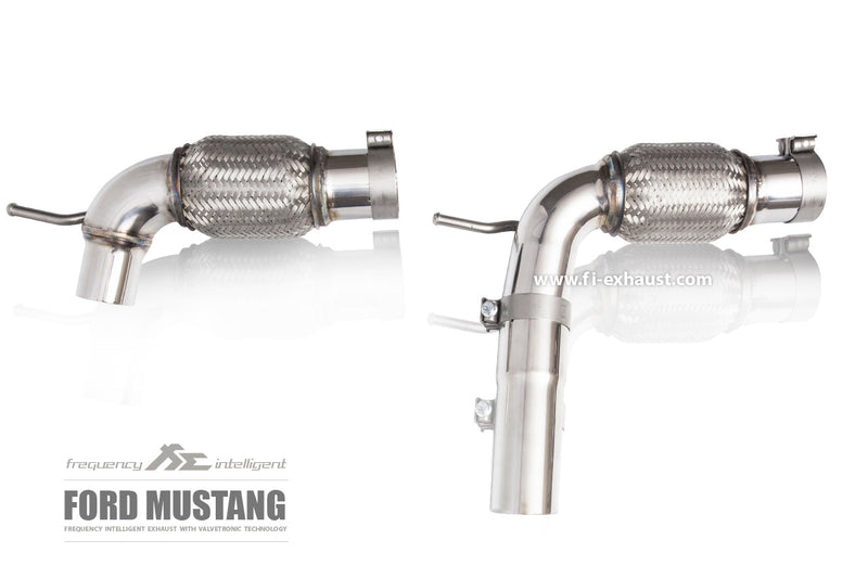 Valvetronic Exhaust System for Ford Mustang MK6 2.3T EcoBoost Quad Tips 15+