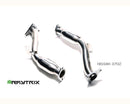 ARMYTRIX Stainless Steel Valvetronic Catback Exhaust System Dual Chrome Silver Tips Nissan 370Z 09-20