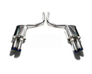 ARMYTRIX Stainless Steel Valvetronic Exhaust System Quad Chrome Silver Tips Porsche 970 Panamera 3.0T 14-16