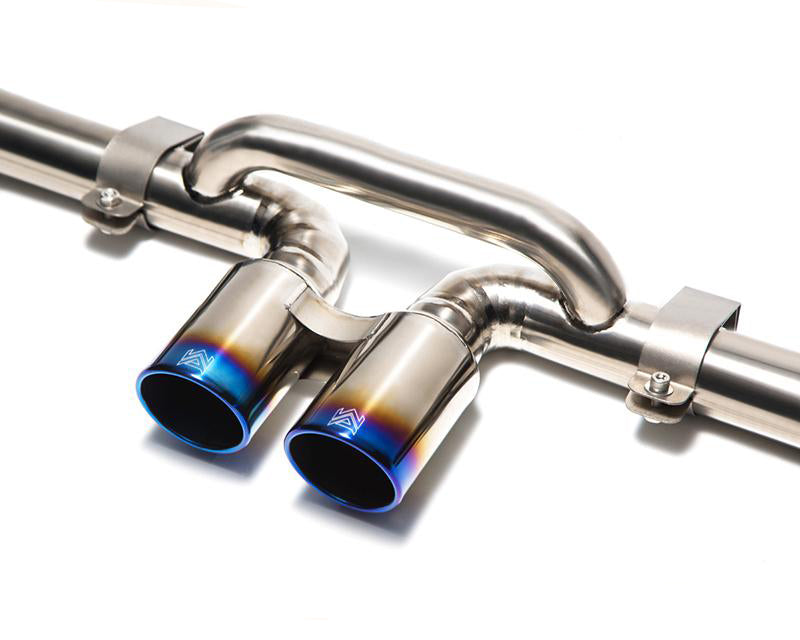 ARMYTRIX Stainless Steel Valvetronic Exhaust System Dual Blue Coated Tips Porsche 991 GT3 | GT3 RS 14-19