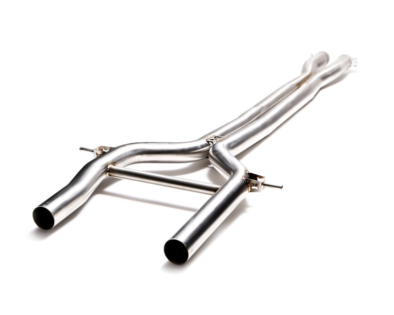 ARMYTRIX Stainless Steel Valvetronic Exhaust System Quad Chrome Silver Tips Porsche 970 Panamera | S | GTS 10-13