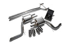 ARMYTRIX Stainless Steel Valvetronic Exhaust System Quad Carbon Tips Porsche 970 Panamera 3.0T 14-16