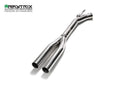 ARMYTRIX Stainless Steel Valvetronic Catback Exhaust System Quad Chrome Silver Tips Porsche 971 Panamera 17-20