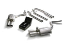 ARMYTRIX Stainless Steel Valvetronic Catback Exhaust System Quad Chrome Silver Tips Porsche 971 Panamera 17-20