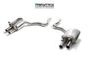 ARMYTRIX Stainless Steel Valvetronic Exhaust System Quad Carbon Tips Porsche 971 Panamera 18-19