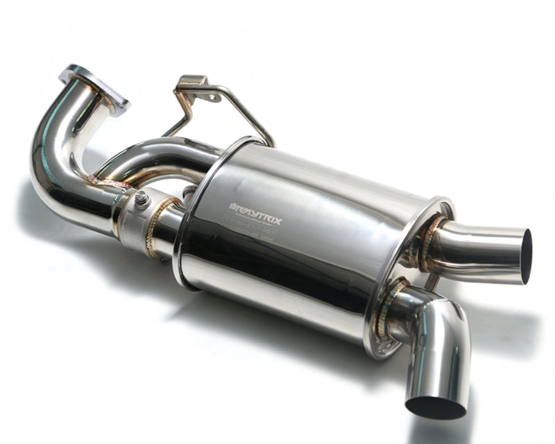 ARMYTRIX Stainless Steel Valvetronic Exhaust System Dual Carbon Tips Porsche 981 Boxster | Cayman 13-16