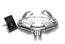 ARMYTRIX Stainless Steel Valvetronic Exhaust System Dual Chrome Silver Tips Porsche 981 Boxster | Cayman 13-16