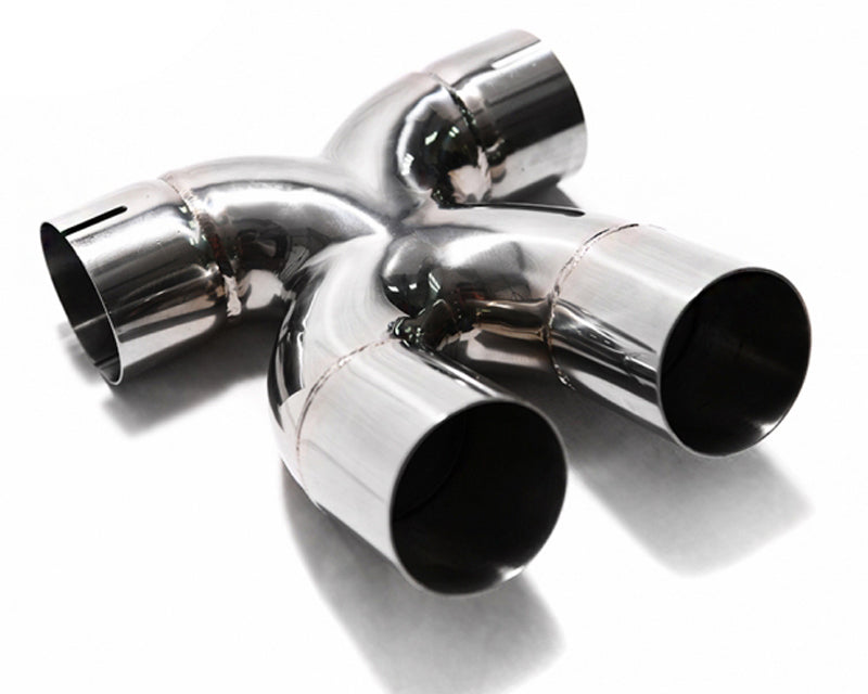 ARMYTRIX Stainless Steel Valvetronic Exhaust System Dual Matte Black Tips Porsche 718 Boxster | Cayman 17-20