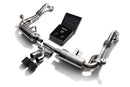 ARMYTRIX Stainless Steel Valvetronic Exhaust System Dual Matte Black Tips Porsche 718 Boxster | Cayman 17-20