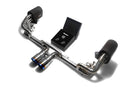 ARMYTRIX Titanium Valvetronic Exhaust System Dual Titanium Blue Tips Porsche 991 GT3 | GT3 RS 14-19