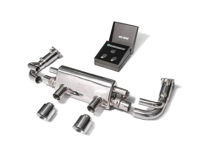 ARMYTRIX Stainless Steel Valvetronic Exhaust System w/Race Pipe Porsche 992 Carrera 3.0L 2020+