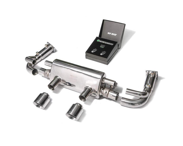 ARMYTRIX Stainless Steel Valvetronic Exhaust System w/High-flow 200 CPSI Catalytic Converter Porsche 992 Carrera 3.0L 2020+