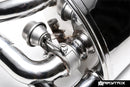 ARMYTRIX Stainless Steel Valvetronic Exhaust System Quad Chrome Silver Tips Porsche 997.2 Carrera PDK 09-11