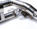 ARMYTRIX Titanium Valvetronic Exhaust System Quad Matte Black Tips Porsche 997 Turbo 07-09