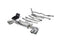 ARMYTRIX Stainless Steel Valvetronic Catback Exhaust System Quad Chrome Silver Tips Porsche Cayenne S 2.9L V6 TT 19-20