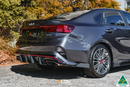 KIA Cerato GT Sedan Facelift Flow-Lock Rear Diffuser