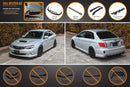 Subaru Impreza WRX/RS G3 Sedan Pre-Facelift Full Lip Splitter Set