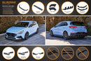 Hyundai i30N Hatch PD Facelift 2021 Full Lip Splitter Set