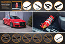 Audi S3 8V Sedan Pre-Facelift V3 Full Lip Splitter Set