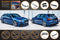 Audi RS3 8V Sportback (Pre-Facelift) Full Lip Splitter Set