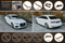 Audi RS3 8V Sedan Facelift Full Lip Splitter Set