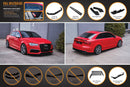 Audi S3 8V Sedan Pre-Facelift V3 Full Lip Splitter Set