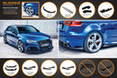 Audi RS3 8V Sportback (Pre-Facelift) Full Lip Splitter Set