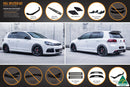 Volkswagen Golf MK6 R Full Lip Splitter Set WITHOUT Accessories