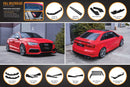 Audi S3 8V Sedan Pre-Facelift V3 Full Lip Splitter Set