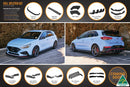 Hyundai i30N Hatch PD Facelift 2021 Full Lip Splitter Set