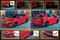 Honda Civic FN2 Type R Full Lip Splitter Set