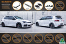 Volkswagen Golf MK6 R Full Lip Splitter Set WITHOUT Accessories