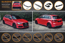 Audi S3 8V Pre-Facelift Sportback Full Lip Splitter Set