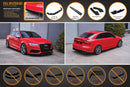 Audi S3 8V Sedan Pre-Facelift V3 Full Lip Splitter Set