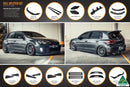 Volkswagen Golf MK6 GTI Full Lip Splitter Set WITH Accessories