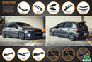 Volkswagen Golf MK6 GTI Full Lip Splitter Set WITH Accessories