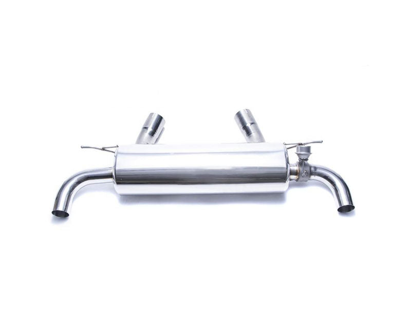 ARMYTRIX Stainless Steel Valvetronic Catback Exhaust System Dual Chrome Silver Tips Toyota Supra 3.0 Turbo A90 2020+